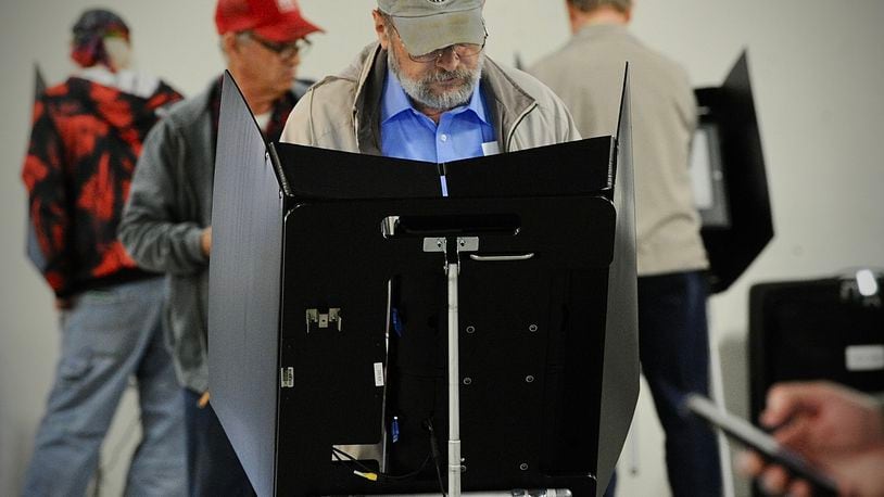 Election Day, Nov. 8, 2022, in Cedarville. MARSHALL GORBY \STAFF