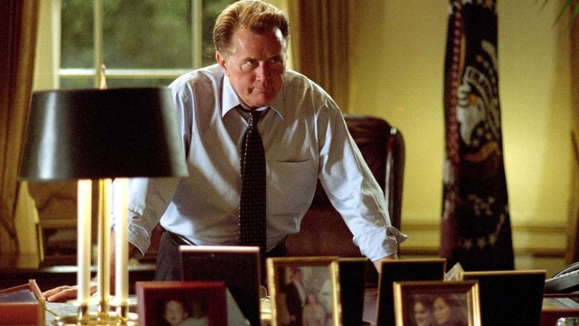 Martin Sheen played the center-left President Jed Bartlet in “The West Wing.” Contributed by NBC