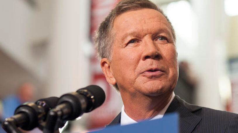 Ohio Governor John Kasich . (Photo by Ty Wright/Getty Images)