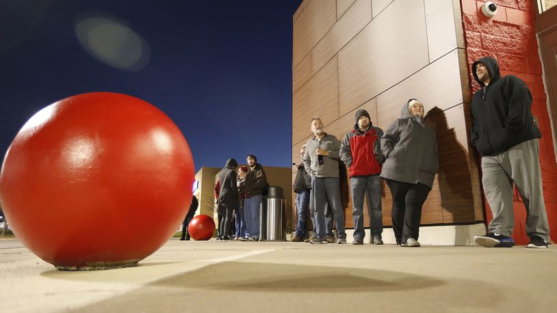 Target is hiring seasonal workers for its holiday shopping season, including Black Friday. TY GREENLEES / STAFF