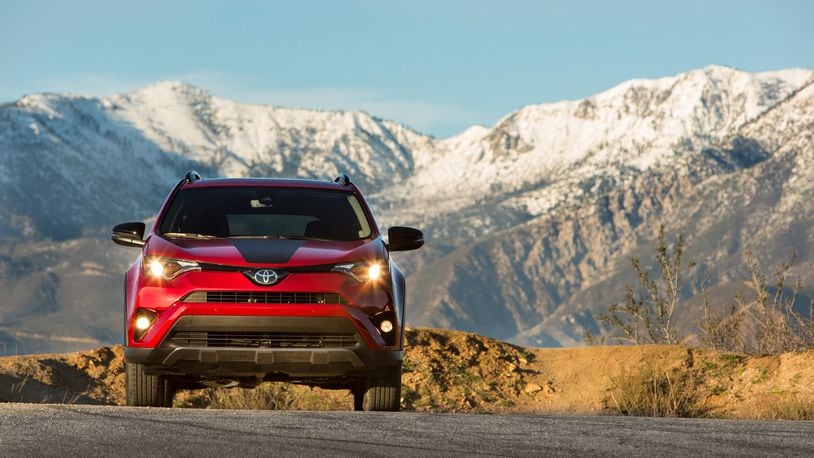 For 2018, Toyota takes the RAV4 further with a new Adventure grade, adding unique rugged styling, higher ride height and other special features. Toyota photo