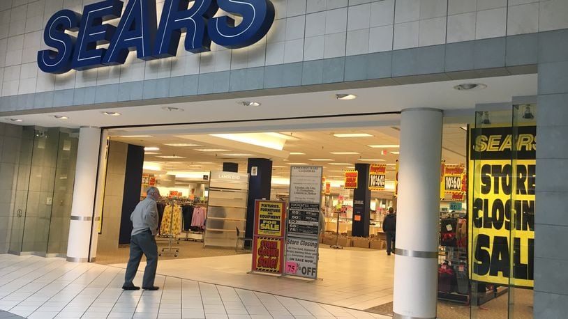 The Dayton Mall Sears closed earlier this week. STAFF PHOTO / HOLLY SHIVELY