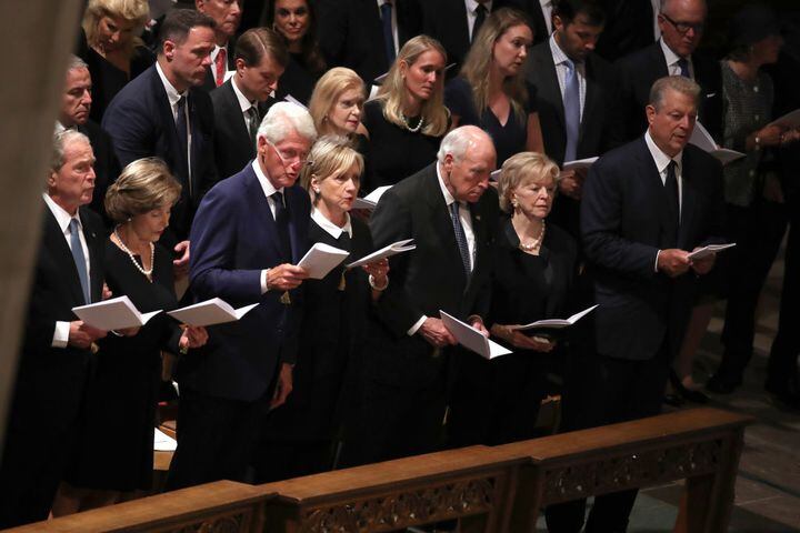 Photos: Sen. John McCain's memorial service at the National Cathedral