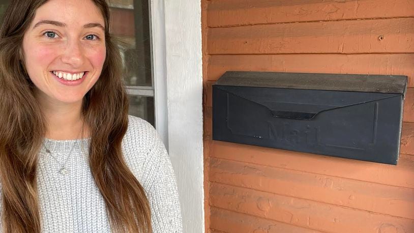 Dayton resident Emily Laidler said she mailed her August absentee ballot but it was not received by the board of elections. / PARKER PERRY STAFF