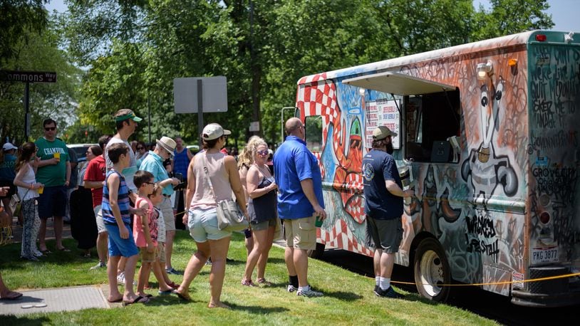 6 restaurants, including Amber Rose, Archer's Tavern, Basil's, El Meson, Giovanni's and What the Taco food truck, participated in a Taco Fiesta Sunday, June 30, at Fraze Pavilion, 695 Lincoln Park Boulevard in Kettering. TOM GILLIAM / CONTRIBUTING PHOTOGRAPHER