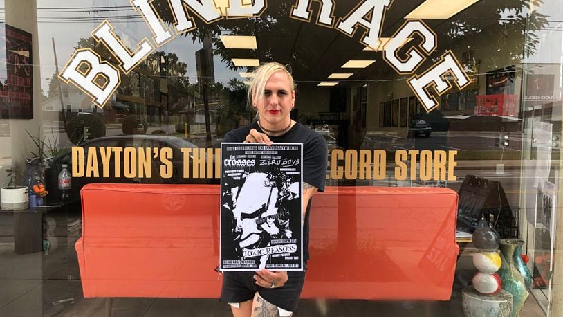 Gwen Downing-Groth, who opened Blind Rage Records on Watervliet Avenue on August 1, 2020, hosts a second anniversary show headlined by hardcore punk pioneers the Crosses, Zero Boys and Toxic Reasons, Friday through Sunday, July 29 through 31.