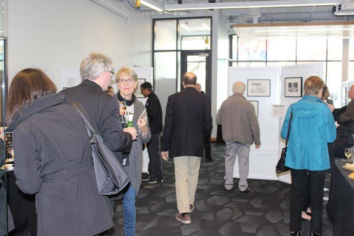 Photos: What a Hoot - The Mike Peters Exhibit Reveal Party