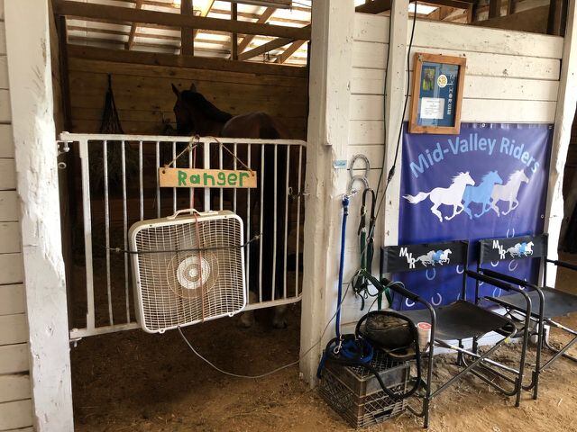 Warren county fair horse stables