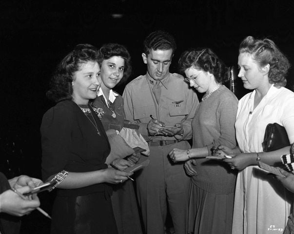 Photos: Memphis Belle visits Dayton on 1943 war bond tour