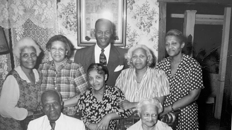 The family - pictured in Dayton in 1950 - owned and lived in the former Old Castle on the Hill, which was demolished in 2007. Today Patricia Smith Griffin is working to build a multi-cultural center on the property on Jerome Avenue in Dayton. CONTRIBUTED