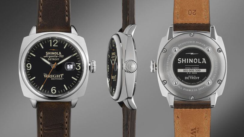 The region’s first Shinola Outlet opens April 25 at Cincinnati Premium Outlets in Monroe. The Detroit, Mich.-based company offers a variety of watches, leather goods, bicycles, journals and accessories for men and women.