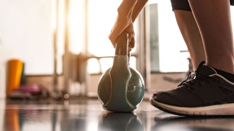 FILE PHOTO: A kettlebell is one economical piece of gym equipment that you could get for a home gym.