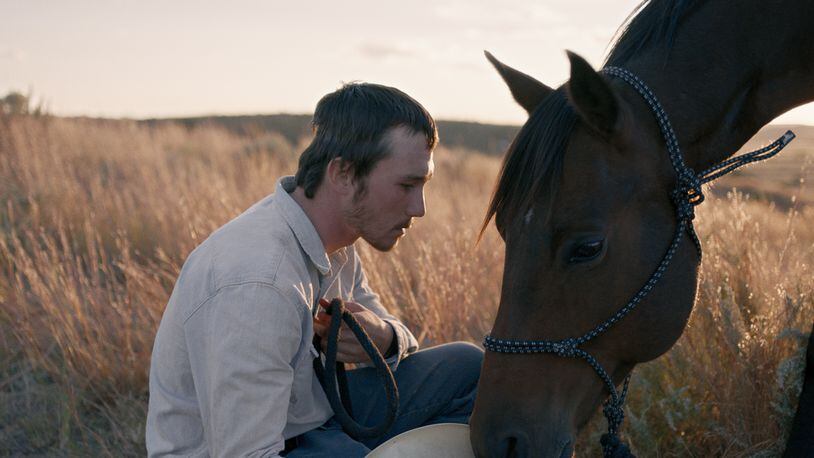 Brady Jandreau portrays Brady Blackburn in “The Rider.” Contributed by Sony Pictures Classics