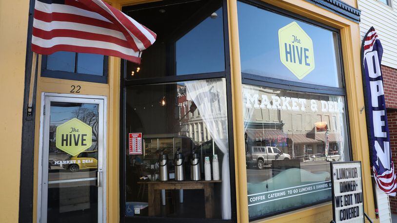 The Hive, a new market and deli has opened in Mechanicsburg. Bill Lackey/Staff