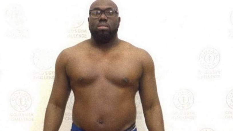 Jude Jean-Marie weighed 247 pounds when this photo was taken in January.