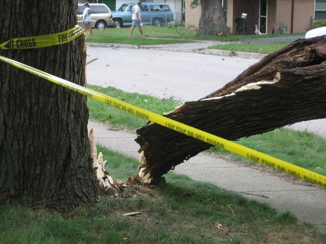 Wind storm Sept. 14, 2008