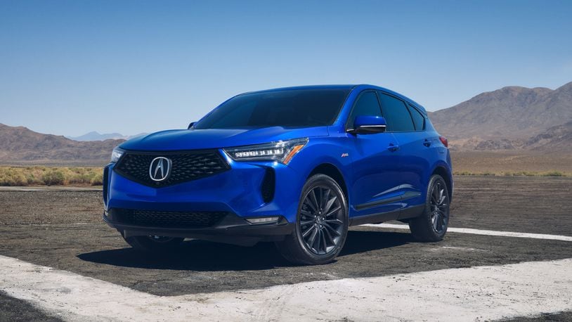 For 2022, the Acura RDX sees some noticeable changes to the exterior including a more sophisticated-looking grille. CONTRIBUTED BY HONDA