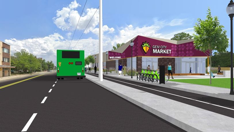 Gem City Market is expected to open in early 2021. CONTRIBUTED