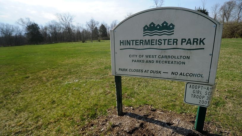 West Carrollton’s Hintermeister Park will be the site of city’s first dog park. Construction is set to launch soon and wrap up in early summer. MARSHALL GORBY\STAFF
