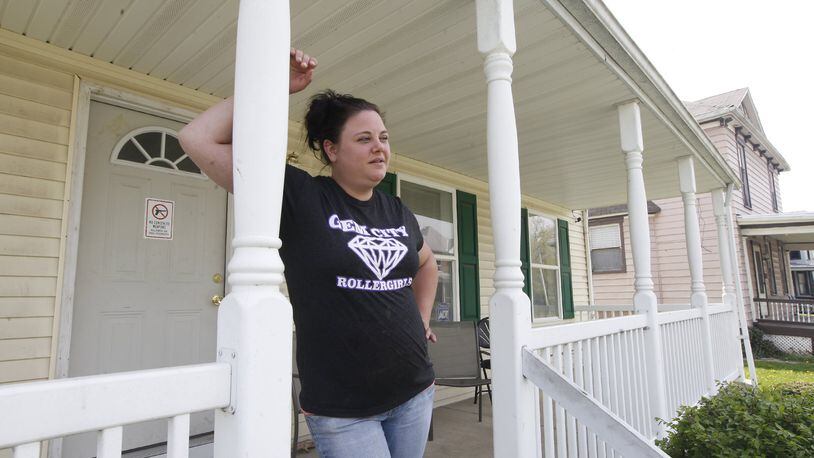 Dana Jenkins, 28, was among hundreds to overdose on opioids and die in Montgomery County during 2016. In April, Jenkins was living in recovery housing operated by the Holt Street Miracle Center. She died on June 23. CHRIS STEWART / STAFF