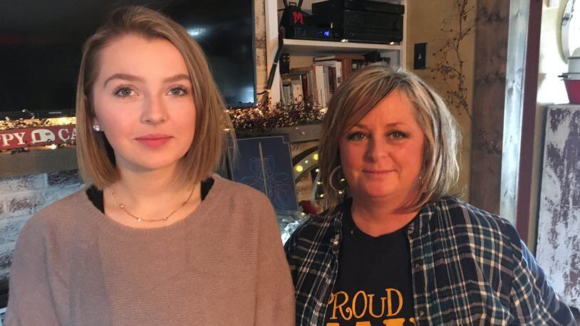 Jody Cole, 48, says she admires her daughter, Mattie, 16, a sophomore at Madison High School, who was diagnosed with bone cancer. Mattie has started chemotherapy treatments and calls cancer part of God’s plan.