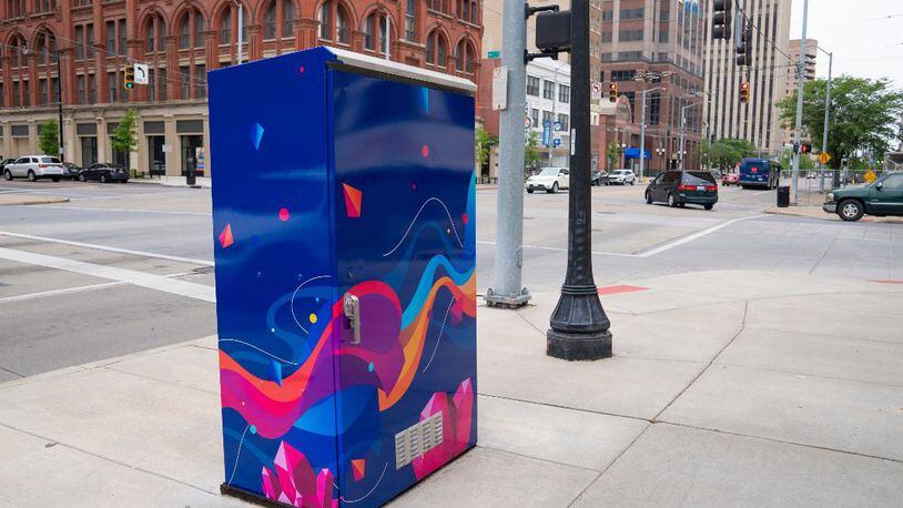 The first winning designs of the ArtWraps project will be unveiled Saturday, Aug. 6 at Art in the City in downtown Dayton.