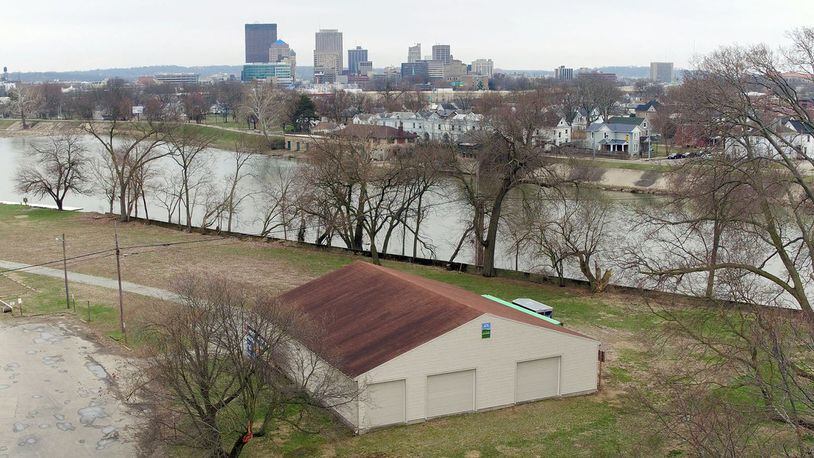The Greater Dayton Foundation is raising funds for a new boathouse and has raised about $150,000 of the approximately $1 million budgeted for the project. TY GREENLEES / STAFF