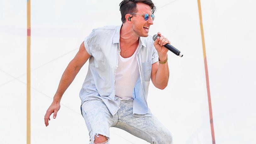 NASHVILLE, TN - JUNE 08:  (EDITORIAL USE ONLY) Russell Dickerson performs during the 2018 CMA Music festival at the  on June 8, 2018 in  (Photo by Erika Goldring/Getty Images)