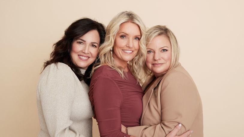 Award-winning contemporary Christian act Point of Grace, (left to right) Leigh Cappillino, Denise Jones and Shelley Breen, launches its Gloria Christmas Tour with special guest Mark Schultz and host Andrew Greer at the Arbogast Performing Arts Center in Troy on Saturday, Nov. 25.
