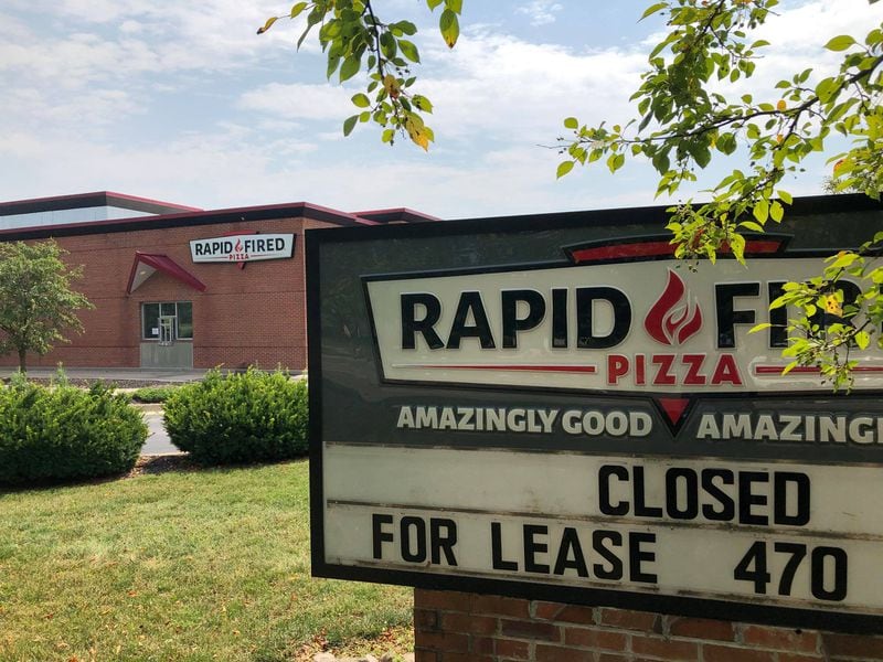 The Rapid Fired Pizza at 2001 E. Dorothy Lane in Kettering and the location on University of Dayton’s campus at 1200 Brown St. both officially closed following the Fourth of July holiday weekend. Signs telling customers of the closures were posted on the restaurants’ doors on Tuesday.