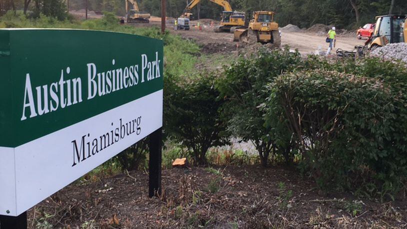 A new 60,000 square foot building is being planned for the Austin Business Park in Miamisburg. NICK BLIZZARD/STAFF