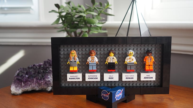 Women of NASA Lego set. Photo credit: Maia Weinstock / Flickr Creative Commons