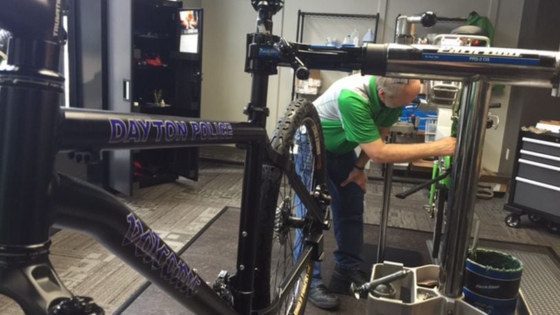 The Greater Dayton RTA will now offer full-service bike repair via its new Wright Stop Bike Shop downtown, beginning on Monday, June 13. (Contributed)