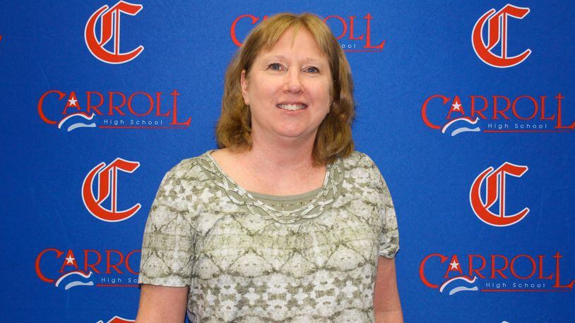 Carroll H.S. girls basketball coach Cecilia Grosselin was named the OHSBCA D-II coach of the year in April 2019. CONTRIBUTED PHOTO