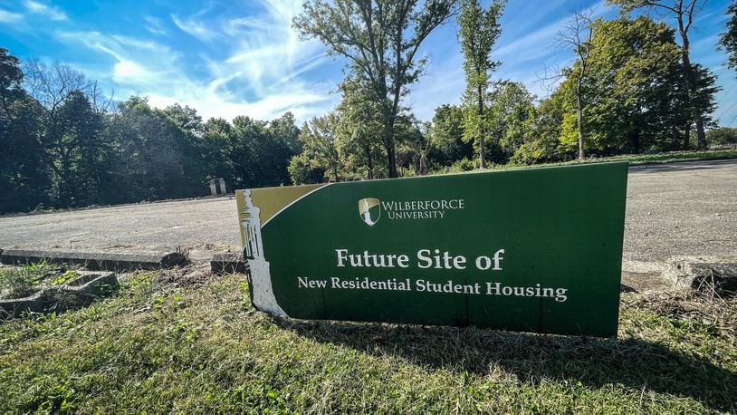 Wilberforce University in Greene County is growing because of an uptick in enrollment. The university is building a new residence hall and added classrooms. Jim Noelker/Staff