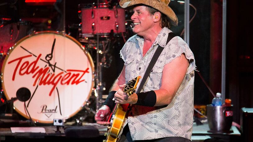 Rock 'n' roll performer Ted Nugent.