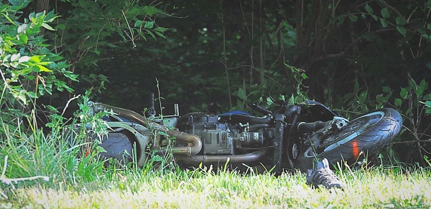 PHOTOS: Serious injuries reported in Vandalia motorcycle crash