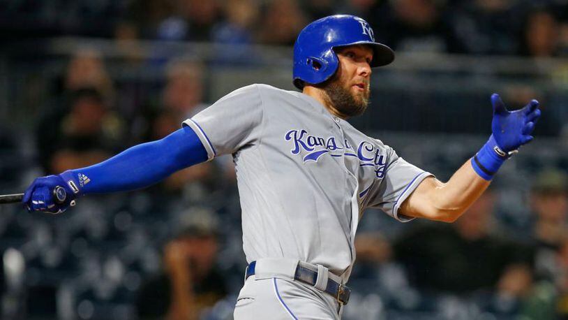 Royals outfielder Alex Gordon was not injured after he hit a deer while driving Sunday evening.
