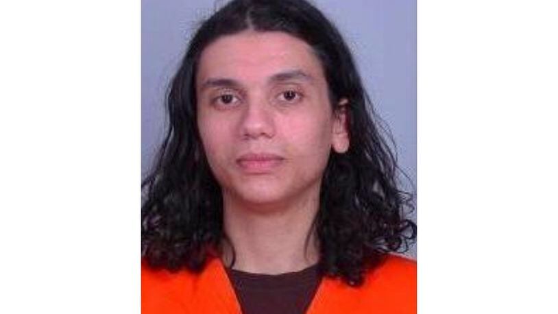 This image provided by the Sherburne County Jail in Elk River, Minn., shows Abelhamid Al-Madioum, a Minnesota man who once fought for the Islamic State group in Syria. Al-Madioum, who has been cooperating with federal authorities and now expresses remorse for joining a “death cult”, will learn Wednesday, May 1, 2024, how much prison time he faces. Al-Madioum was brought to the U.S. in 2020 and pleaded guilty in 2021 to providing material support to a designated terrorist organization. (Sherburne County Jail via AP)