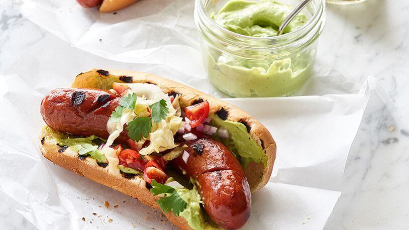 Patagonia Hot Dogs with Avocado Mayo, from "Weber's Greatest Hits" by Jamie Purviance. (Ray Kachatorian)