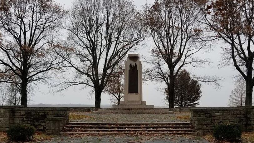 The Wright Brothers Memorial near Area B of Wright-Patterson Air Force Base will be the site of the ceremony to commemorate the 116th anniversary of the Wrights’ first powered flight. (U.S. Air Force photo)