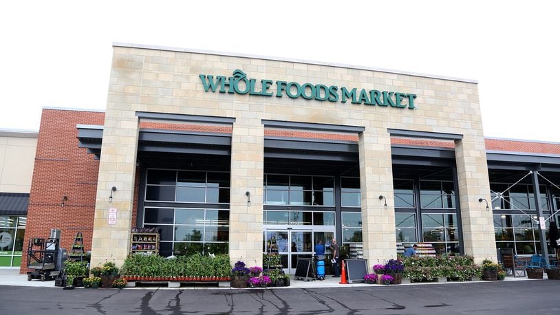 The Whole Foods Market at 1050 Miamisburg Centerville Road will offer grocery pickup. LISA POWELL/STAFF
