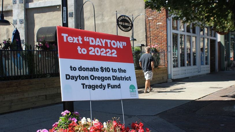 The Dayton Oregon District Tragedy Fund has reached $3 million. STAFF/BONNIE MEIBERS
