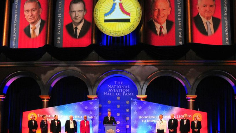 Inducted into the National Aviation Hall of Fame in 2018 were Col. R. Walter “Walt” Cunningham, USMC (Ret.), Korean War veteran, fighter pilot and Apollo astronaut; Gen. John R. “Jack” Dailey, USMC (Ret.), Vietnam veteran, fighter pilot, Marine Corps, NASA and NASM leader; the late William “Bill” Dana, NASA pioneer, engineer and test pilot; and Gen. Ronald R. “Ron” Fogleman, USAF (Ret.), Vietnam veteran, fighter pilot and Air Force Leader. CONTRIBUTED