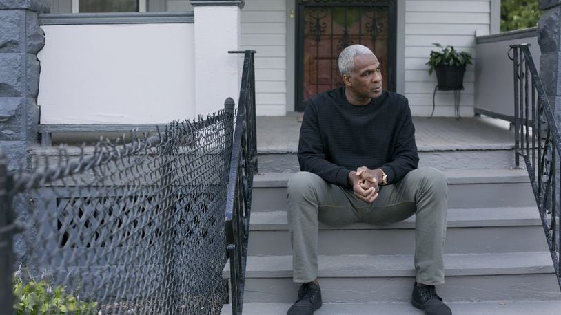 Charles Oakley, the retired New York Knicks star, on the steps of his childhood home in Cleveland last October. On Wednesday night, a franchise with an addiction to needless drama raised the bar when Oakley, one of its most beloved former players, was removed from Madison Square Garden in handcuffs after a fracas involving security personnel. AP photo