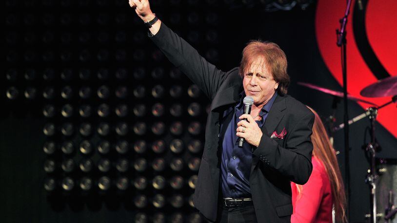 SAN JOSE, CA - JANUARY 28: Musician Eddie Money performs on stage during the iHeart80s Party 2017 at SAP Center on January 28, 2017 in San Jose, California.  (Photo by Steve Jennings/Getty Images for iHeartMedia)