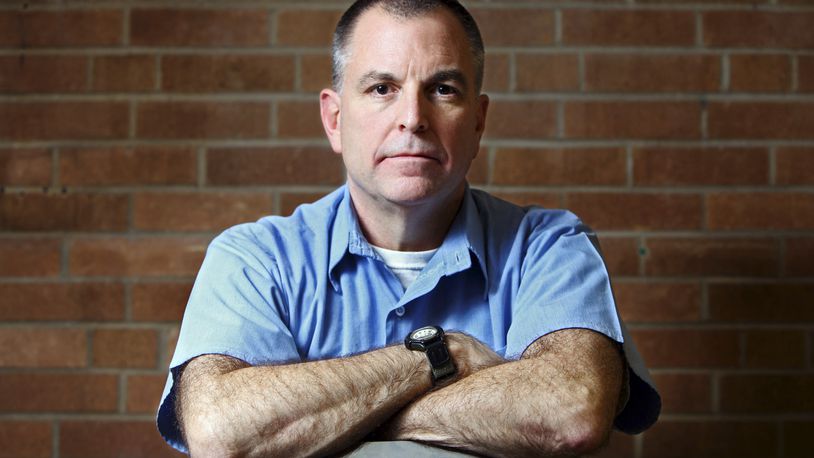 Tom Noe, a former Republican fundraiser convicted of stealing from an Ohio investment fund, poses for a photo at the Hocking Correctional Facility in Nelsonville, Ohio, Feb. 22, 2010. (AP Photo/Columbus Dispatch, Shari Lewis)