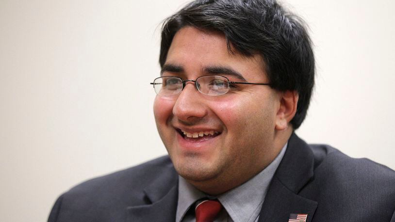Niraj Antani, Republican candidate for 42nd District Ohio House race. TY GREENLEES / STAFF Niraj Antani
