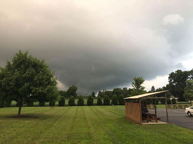 Photos: Storms, possible tornado in Urbana, Champaign County