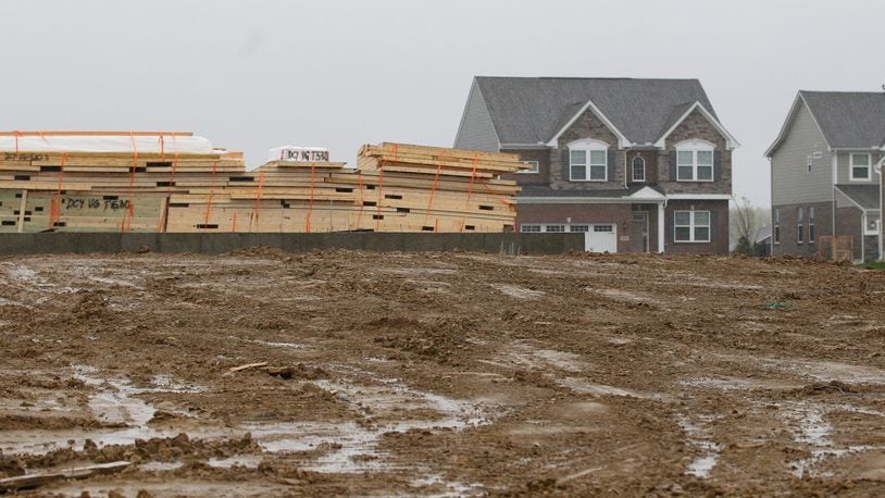 Population growth continues to spur building in Warren County, which added more than 3,300 residents in 2018, according to Census data estimates released Thursday. The growth is illustrated by new housing developments in the northern part of the county like the Villages of Winding Creek in Clearcreek Twp. CHRIS STEWART / STAFF